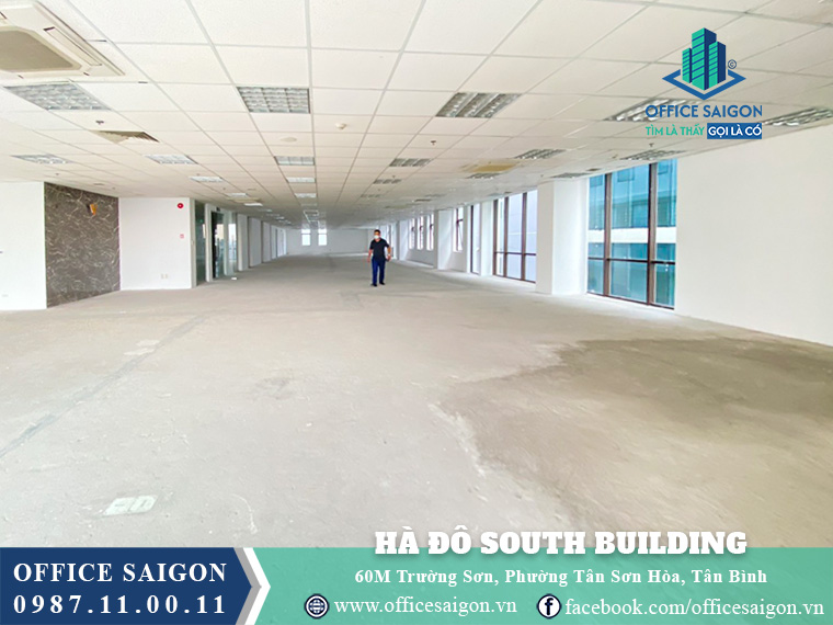 Mặt bằng tòa nhà Hà Đô South Building Trường Sơn