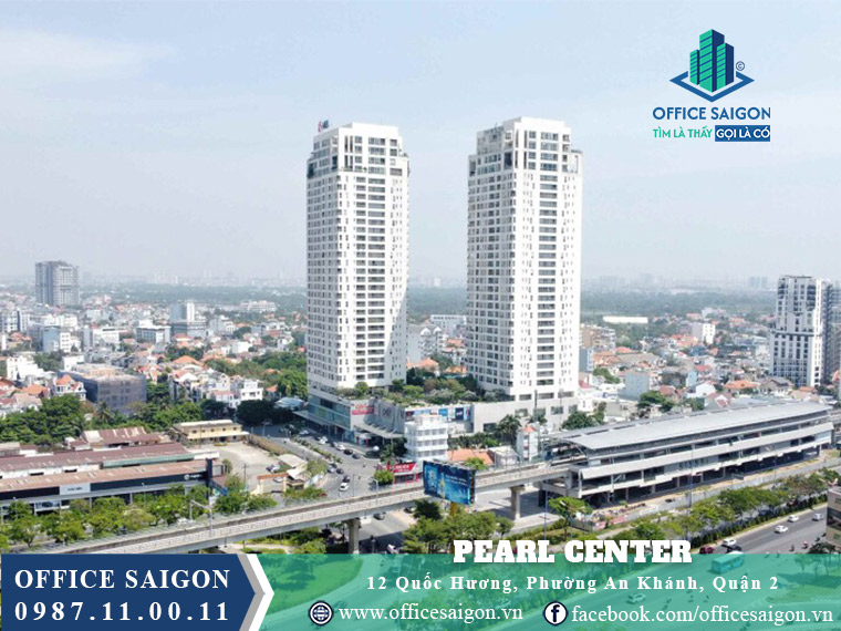 Tổng quan văn phòng cho thuê Pearl Center Quốc Hương quận 2