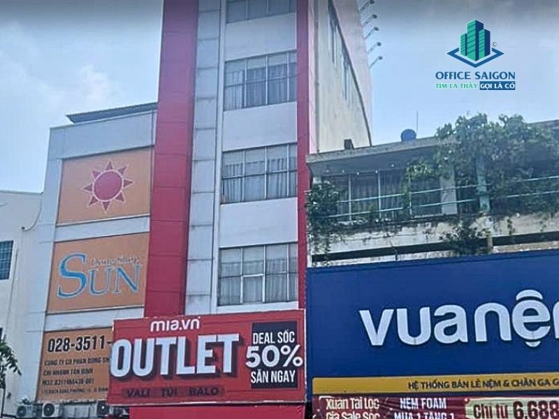 Tòa nhà nguyên căn cho thuê quận Bình Thạnh tại 181 Bạch Đằng