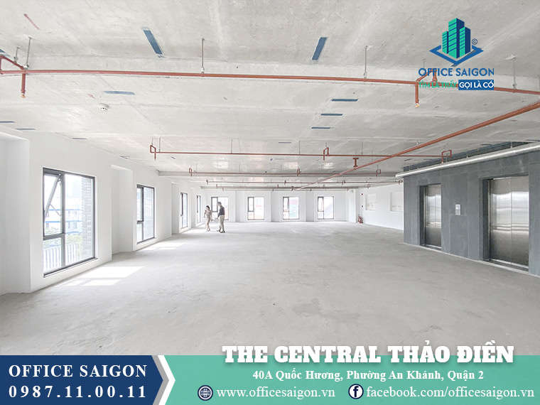 Mặt bằng nhà The Central Thảo Điền