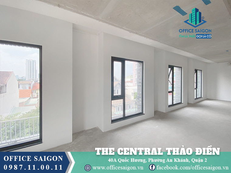 Mặt bằng nhà The Central Thảo Điền