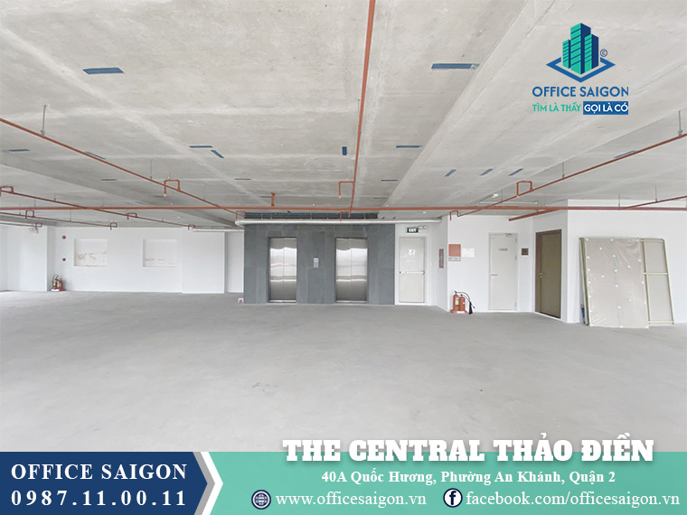 Mặt bằng nhà The Central Thảo Điền