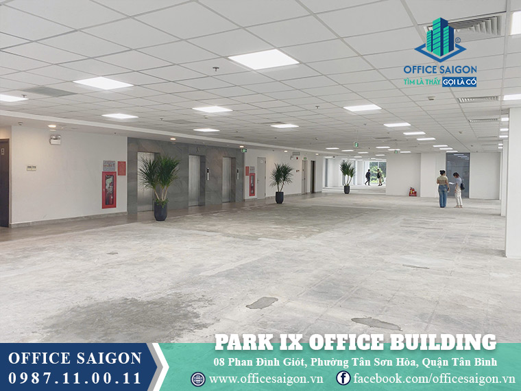 Diện tích cho thuê toà nhà Park IX Office Building
