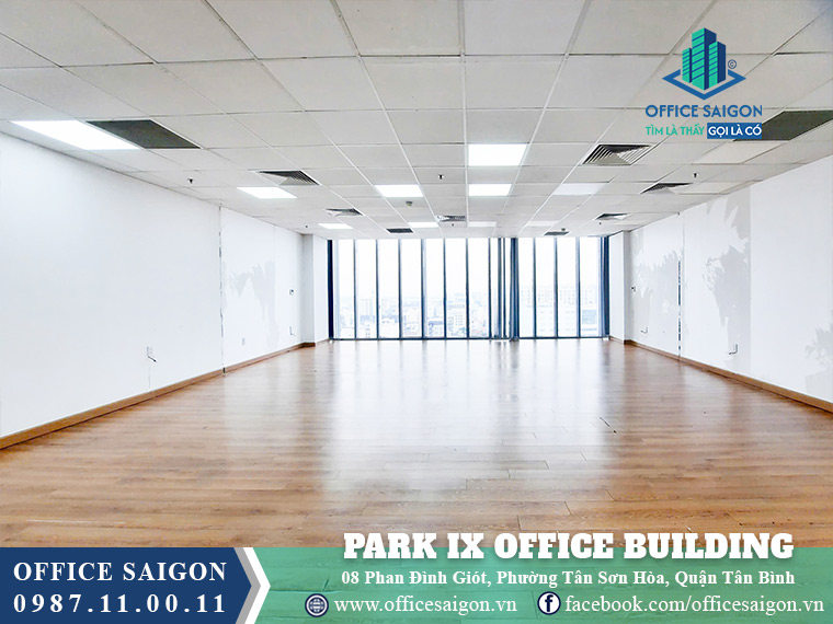 Diện tích cho thuê toà nhà Park IX Office Building