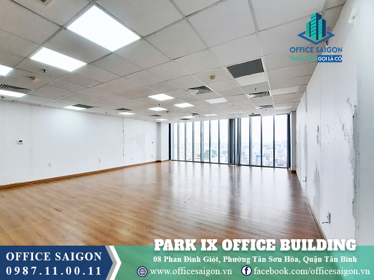 Diện tích cho thuê toà nhà Park IX Office Building