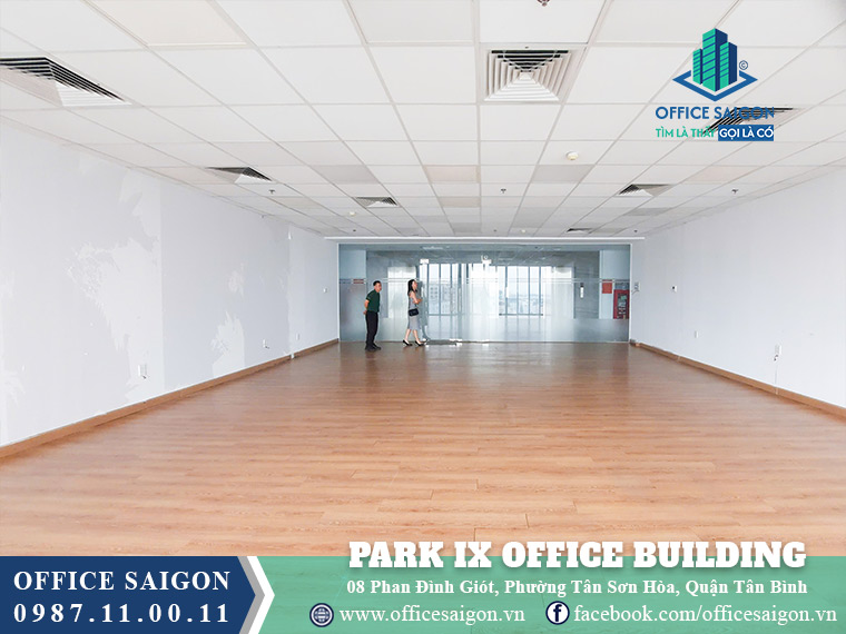 Diện tích cho thuê toà nhà Park IX Office Building