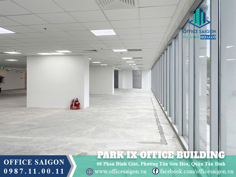 Diện tích cho thuê toà nhà Park IX Office Building