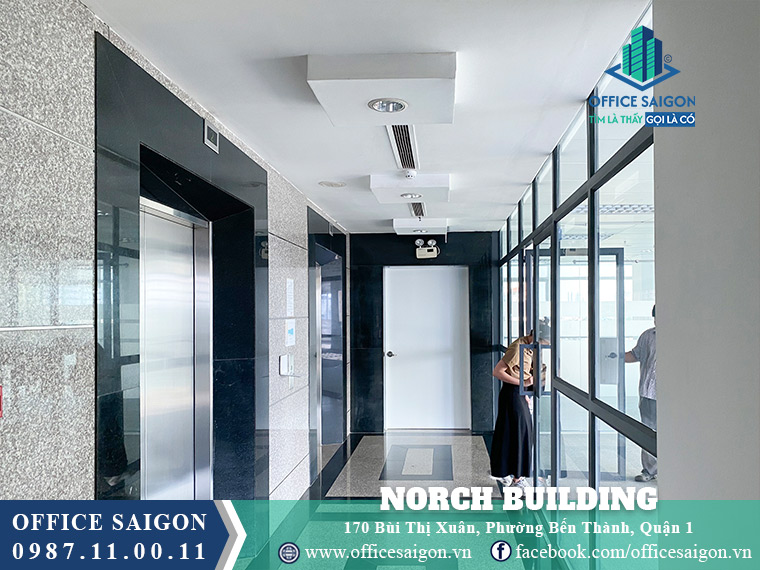 Thang máy toà nhà Norch Building Bùi Thị Xuân