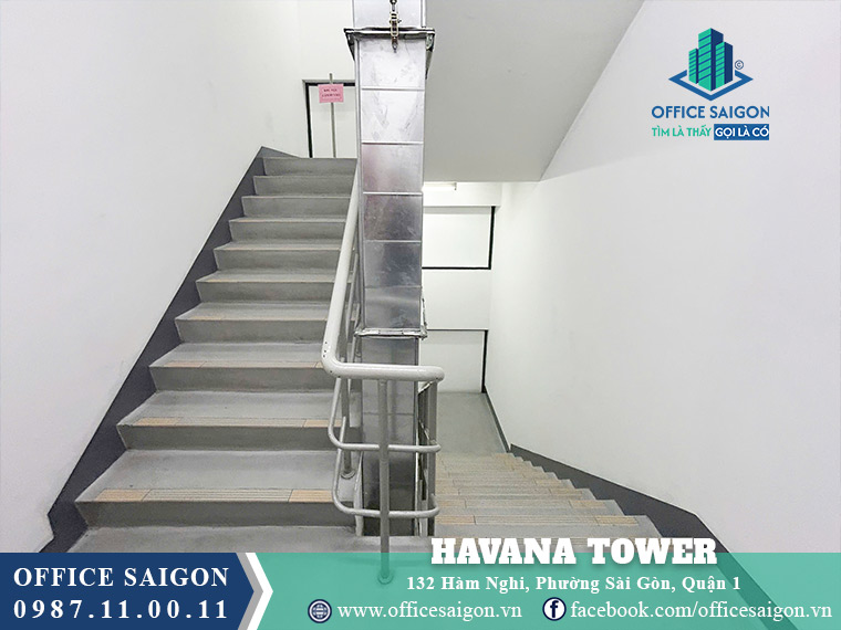 Thang bộ Havana Tower Hàm Nghi Phường Sài Gòn