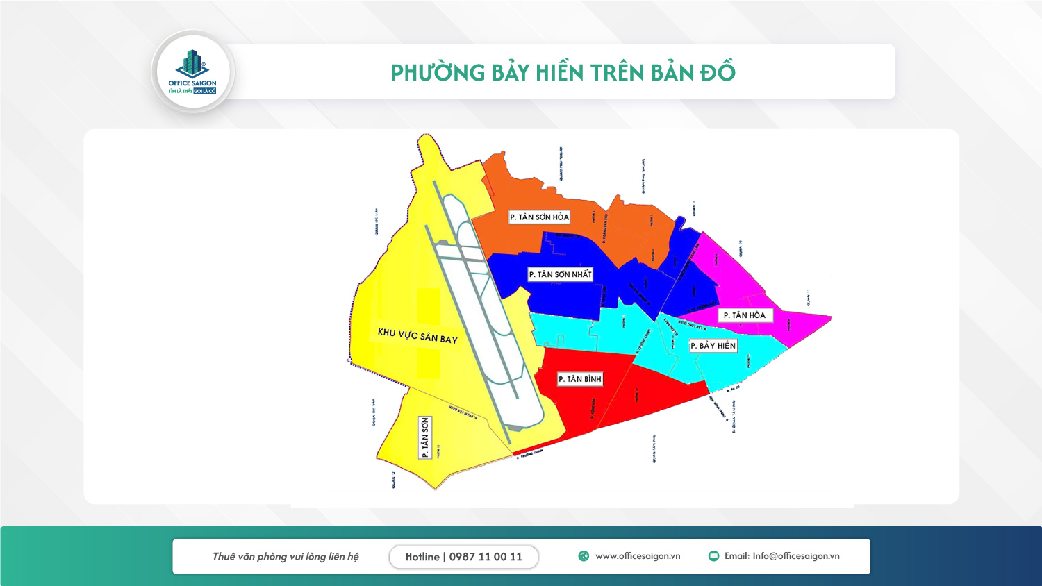 Vị trí địa lý phường Bảy Hiền trên bản đồ