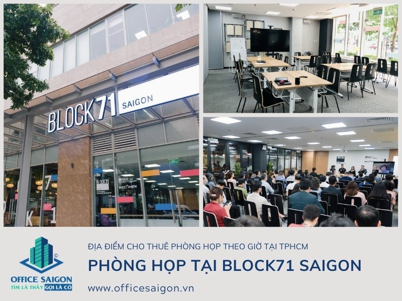 Phòng họp theo giờ tại BLOCK71 Saigon Quận 2