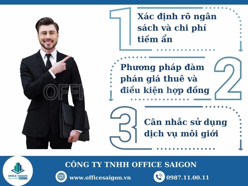 Lời khuyên khi thuê văn phòng tại quận 3