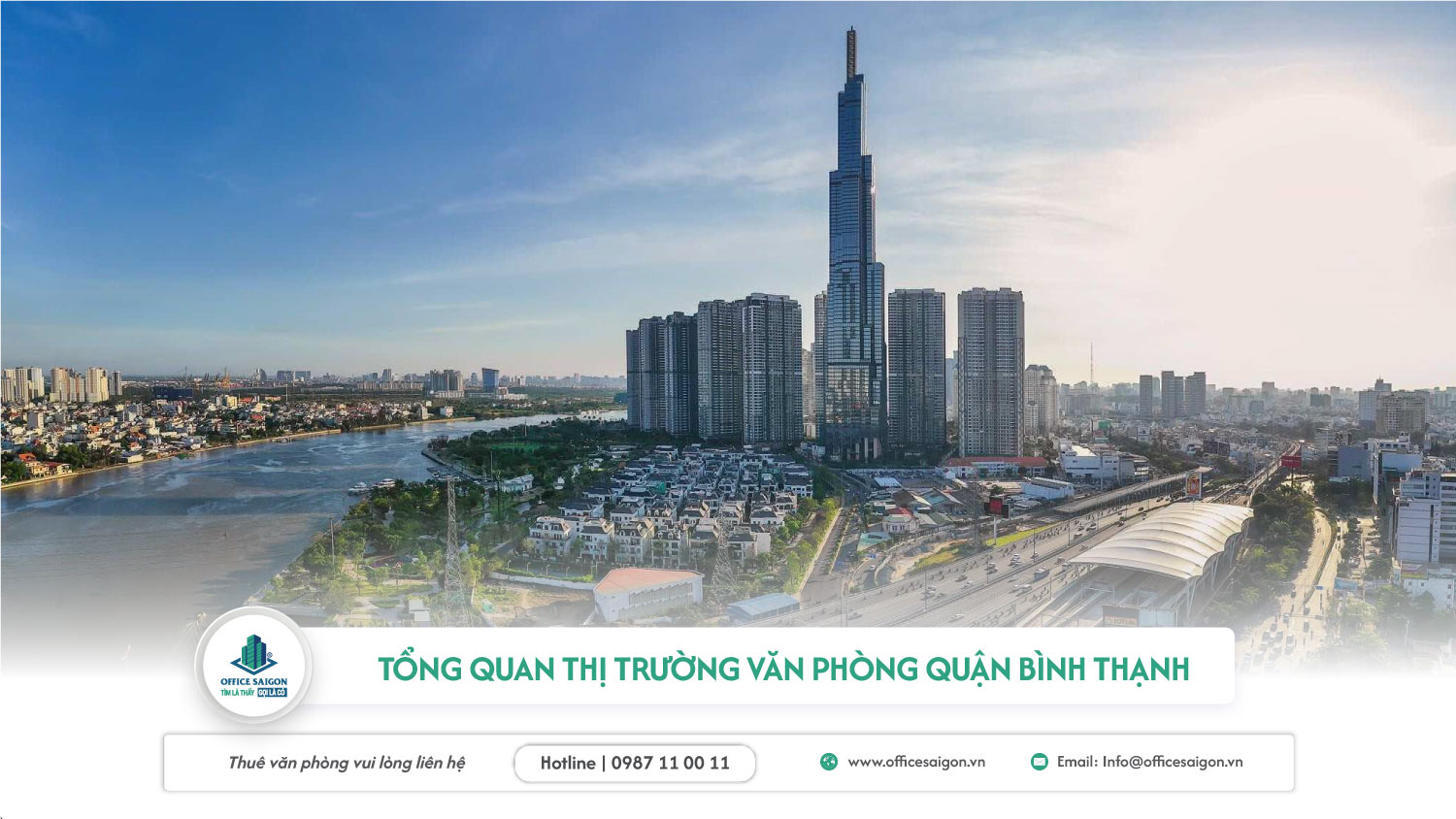 thị trường văn phòng cho thuê quận Bình Thạnh
