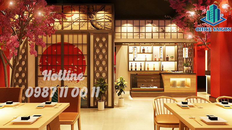 Thiết kế thi công nội thất nhà hàng theo phong cách Nhật Bản