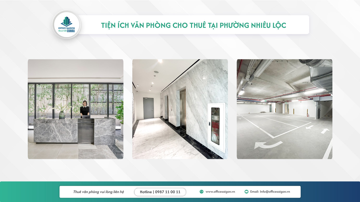 Tiện ích văn phòng cho thuê tại phường Nhiêu Lộc – Quận 3