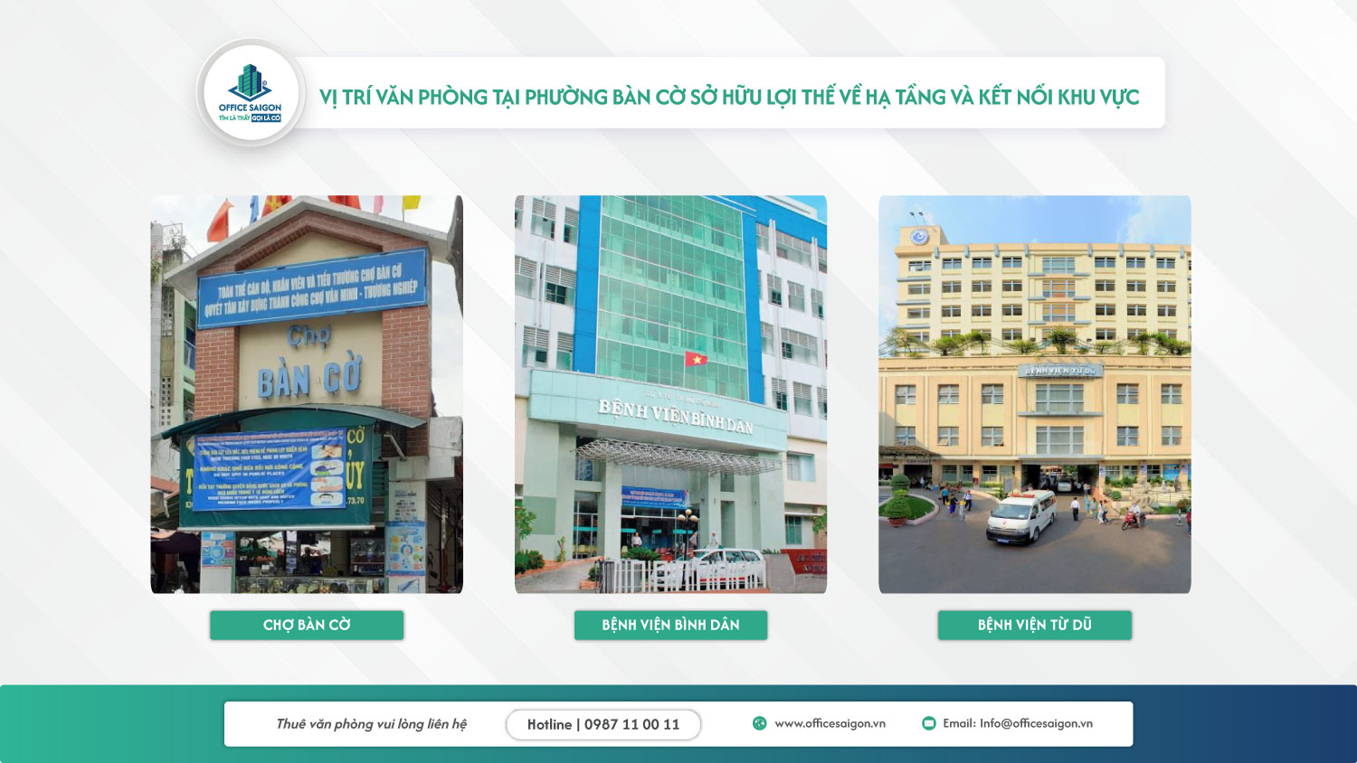 Mạng lưới tiện ích đa dạng tại phường Bàn Cờ