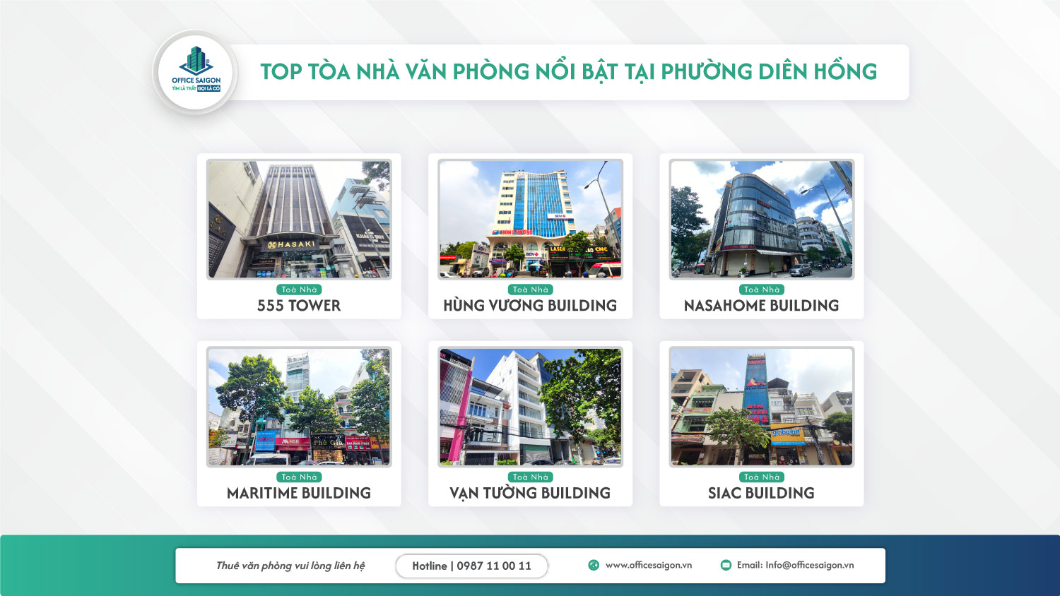 Tòa nhà văn phòng phường Diên Hồng