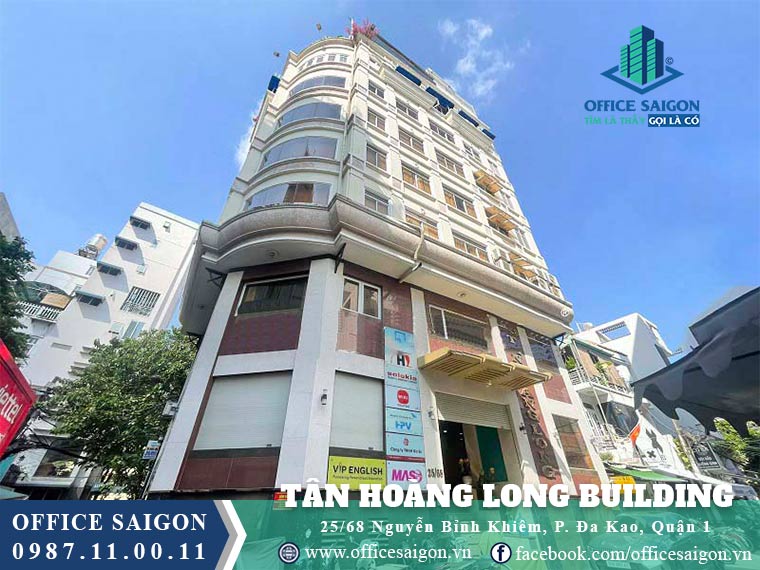 Tòa nhà cho thuê văn phòng Tân Hoàng Long Building quận 1