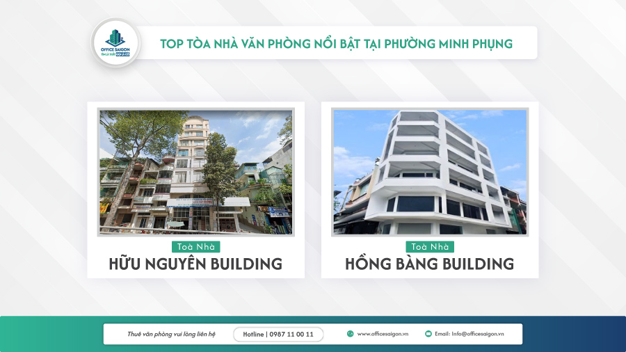 tòa nhà văn phòng phường Minh Phụng
