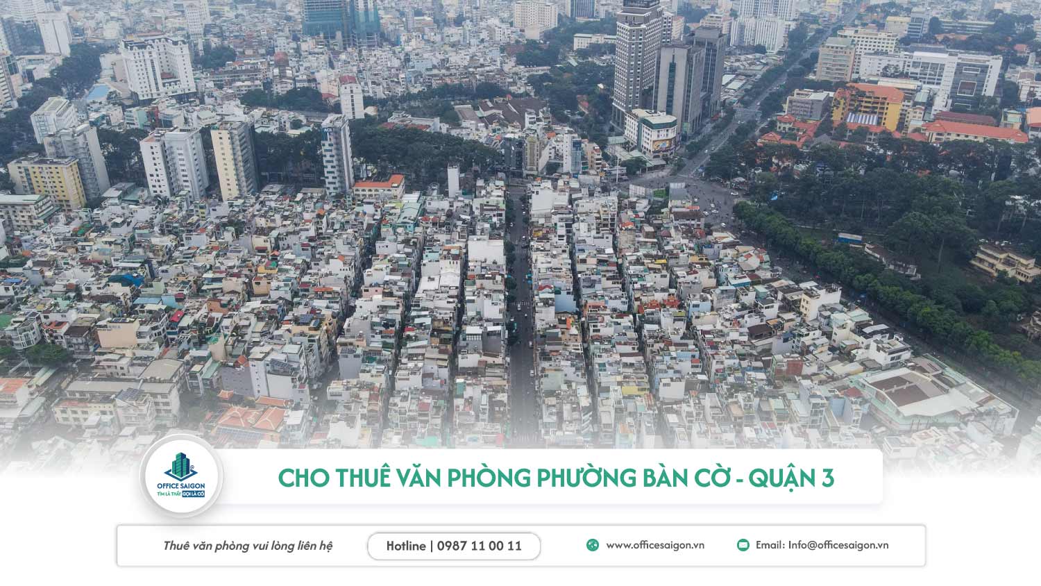 thị trường văn phòng cho thuê phường Bàn Cờ – Quận 3
